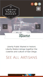 Mobile Screenshot of libertypublicmarket.com